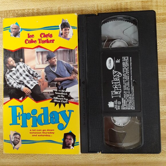 Friday 1995 VHS Ice Cube Chris Tucker John Witherspoon 90s Cult Classic Comedy - Picture 7 of 9